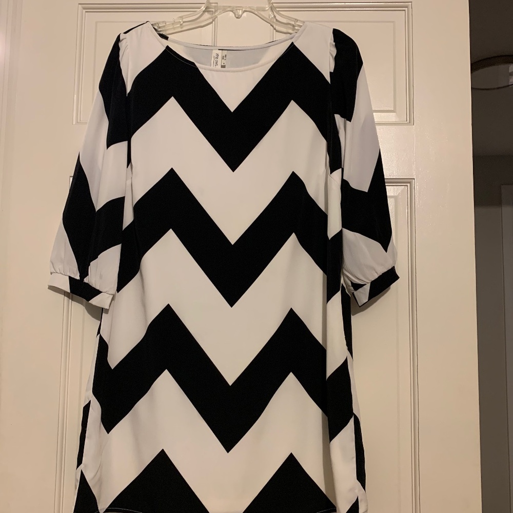 Chevron  Dress